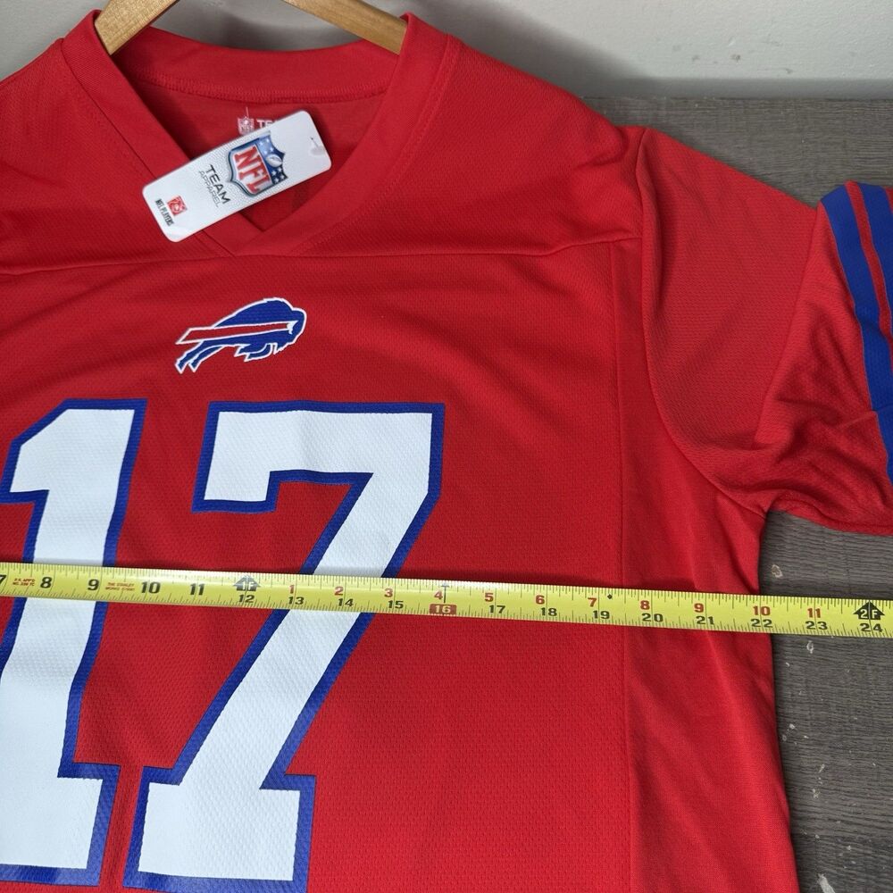 Josh Allen Buffalo Bills Jersey Mens Large Red Alternate NFL Football NWT - Picture 7 of 8